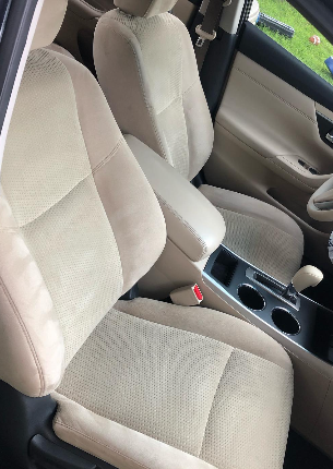 Honda beige interior detail